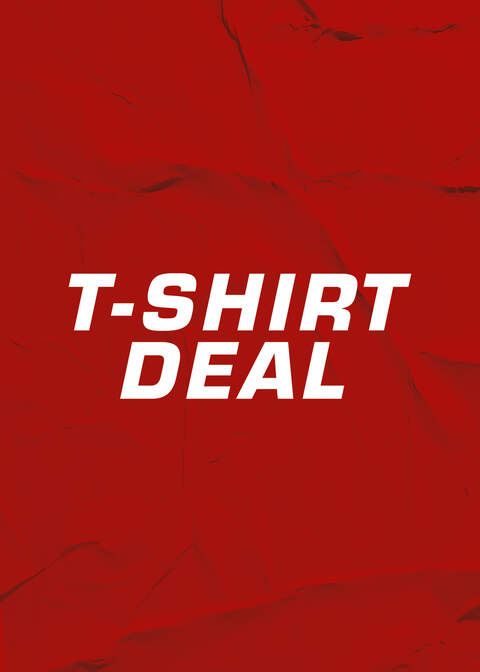 T-shirt Deal 2 for € 39,99