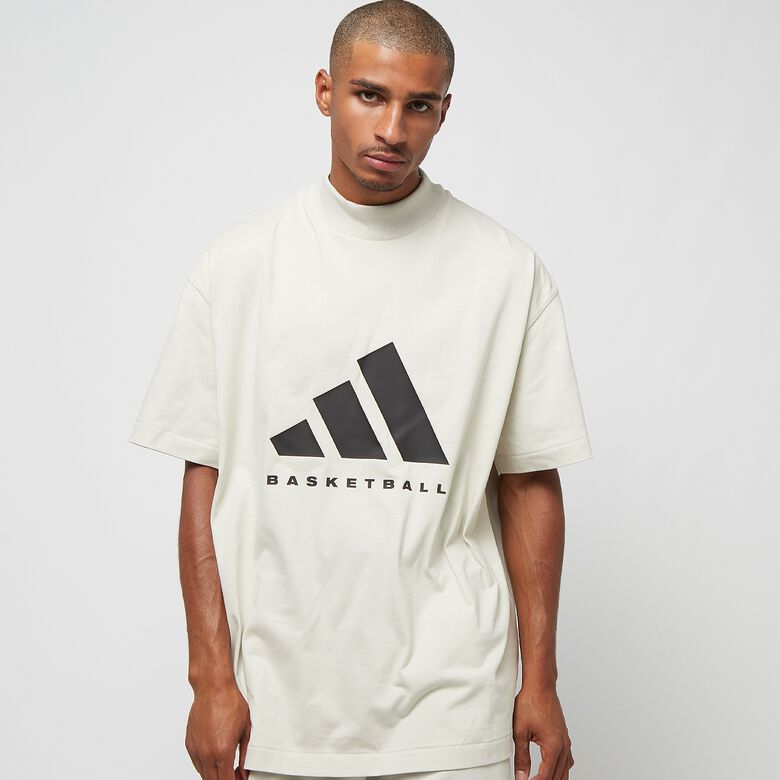 delicatesse Vleien Mortal Commander adidas Basketball T-Shirt Cotton Jersey talc T-shirts sur SNIPES