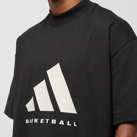 censuur Vergelijking vergiftigen Commander adidas Originals Basketball T-Shirt Cotton Jersey Black T-shirts  sur SNIPES