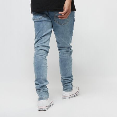 Slim Fit Zip Jeans 