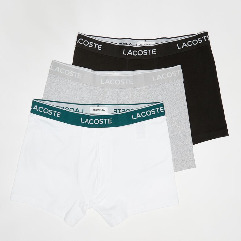 pellet Productiecentrum generatie Lacoste Underwear Boxer Brief (3-Pack) black/white/silver Online Only  bestellen bij SNIPES